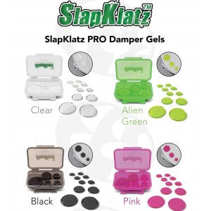 SlapKlatz Pro drum gel damper peredam (10 pcs) - black
